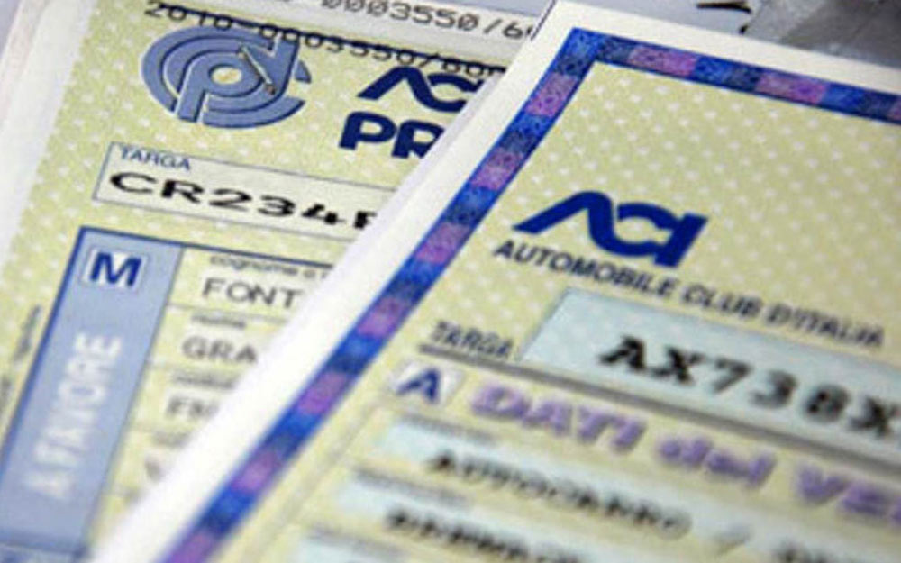 Passaggio di Proprieta Auto con Logo ACI Passaggio di Proprieta Auto con Logo ACI